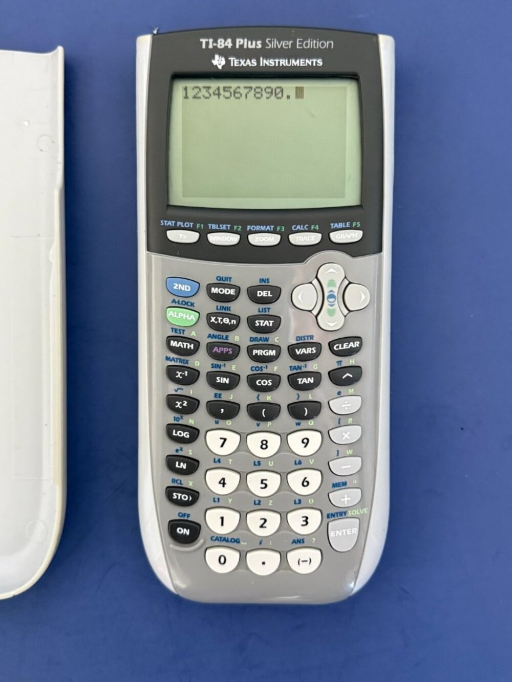 Texas Instruments TI-84 Plus Silver Edition Graphing Calculator ~ Tested - Picture 5 of 11